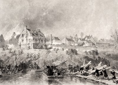 Der Angriff auf Fredericksburg, Virginia, aus 
