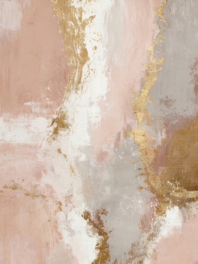 Rosa Goldene Abstraktion von Alpenglow Workshop
