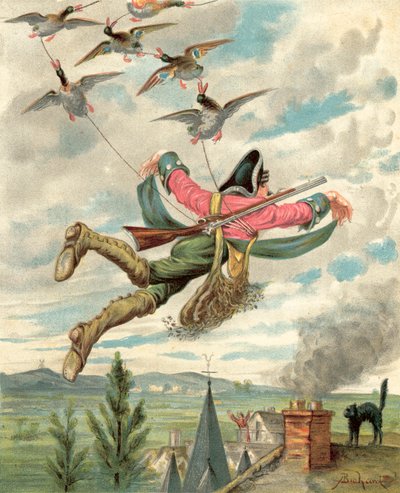 Abenteuer des Baron Münchhausen von Alphonse Adolphe Bichard