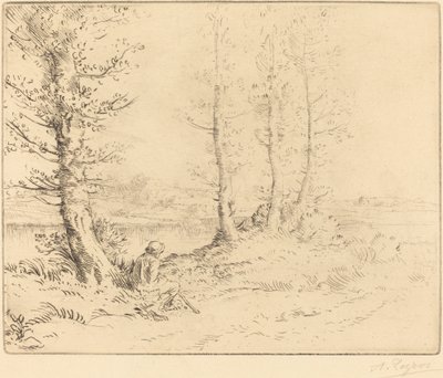 Entlang des Flusses von Alphonse Legros