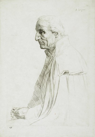 Ein alter Spanier von Alphonse Legros