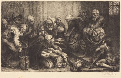 Bettler von Brüssel von Alphonse Legros