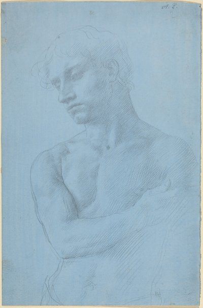 Büste eines nackten Mannes von Alphonse Legros