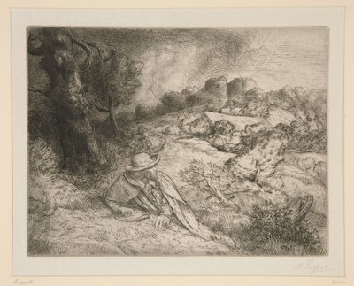 Schloss der Geister von Alphonse Legros