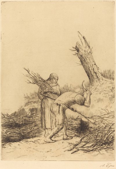 Bündelmacher von Alphonse Legros