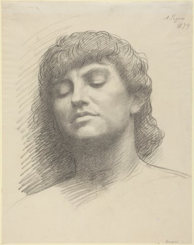 Kopf von Alphonse Legros