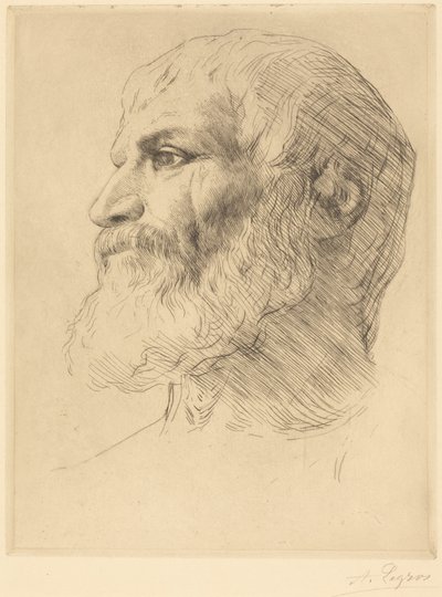 Kopf eines Soulioten von Alphonse Legros