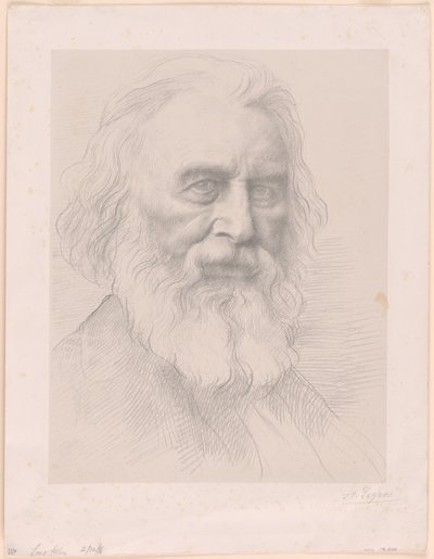 Henry Wadsworth Longfellow von Alphonse Legros