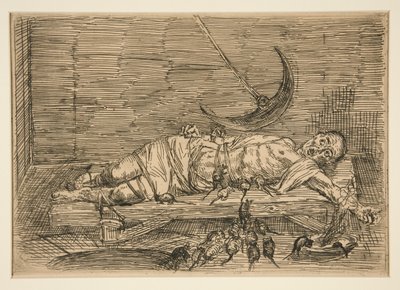 Der Brunnen und das Pendel, Nr. 1 von Alphonse Legros