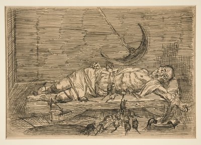 Der Brunnen und das Pendel, Nr. 1 von Alphonse Legros