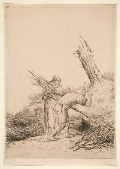 Die Zweigmacher von Alphonse Legros