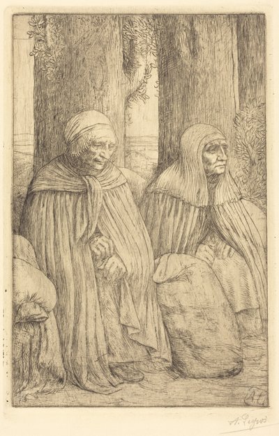 Bauern von Alphonse Legros