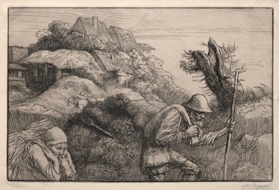 Rückkehr aus dem Wald Le Retour du Bois von Alphonse Legros