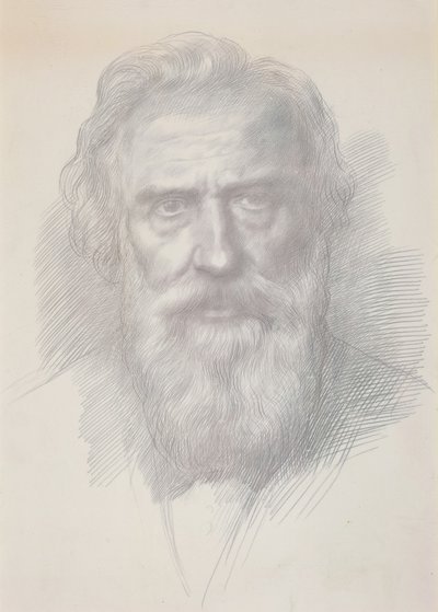 Selbstporträt von Alphonse Legros