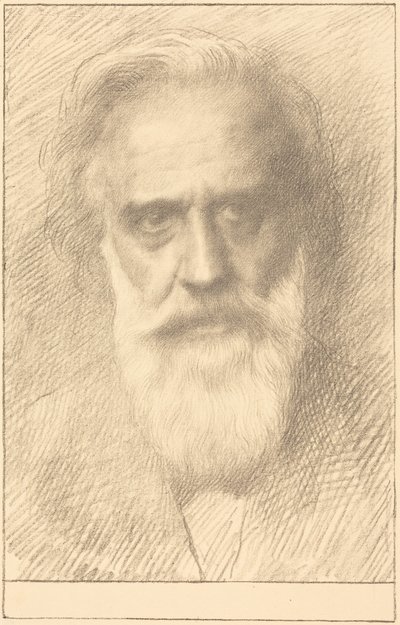 Selbstporträt von Alphonse Legros