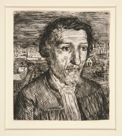 Tête de Charpentier von Alphonse Legros