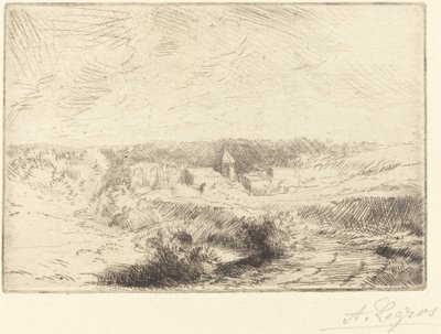 Dorf Wimille, bei Boulogne von Alphonse Legros