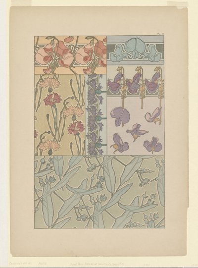 Documents Decoratifs: Tafel 41 von Alphonse Mucha