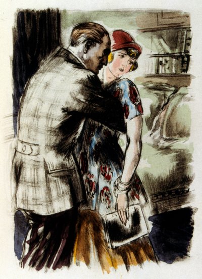 Illustration von Alphonse Mucha für das Buch 