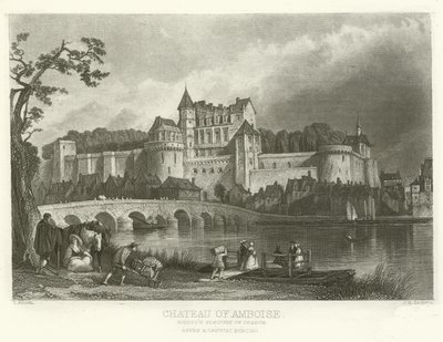 Schloss Amboise von Alphonse Marie de Neuville