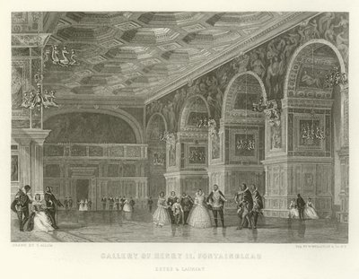 Galerie von Heinrich II., Fontainebleau von Alphonse Marie de Neuville