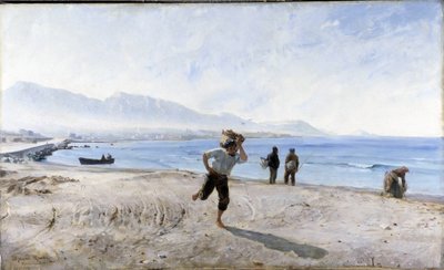 Der Strand von Prado von Alphonse Moutte
