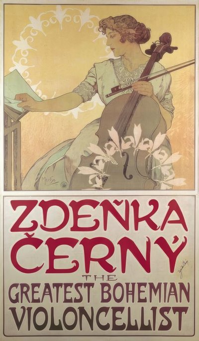 Zdenka Cerny von Alphonse Mucha