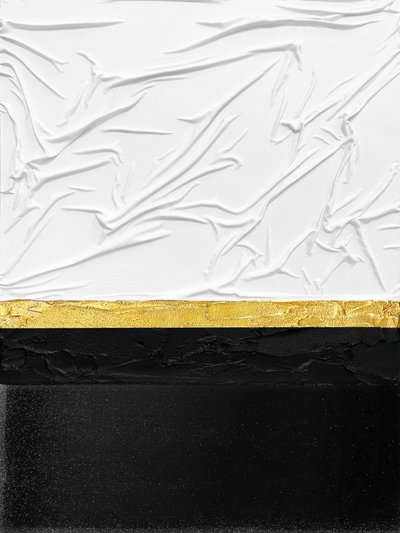 Elegantes Gold-Schwarz-Weiß von Alyson Storms