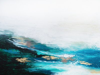 Goldener Ozeanfluss von Alyson Storms