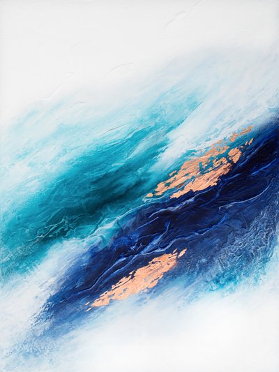 Goldener Ozeanfluss von Alyson Storms