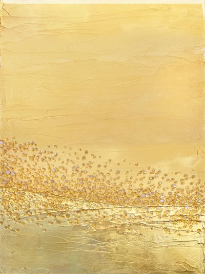 Strahlende Goldtextur von Alyson Storms