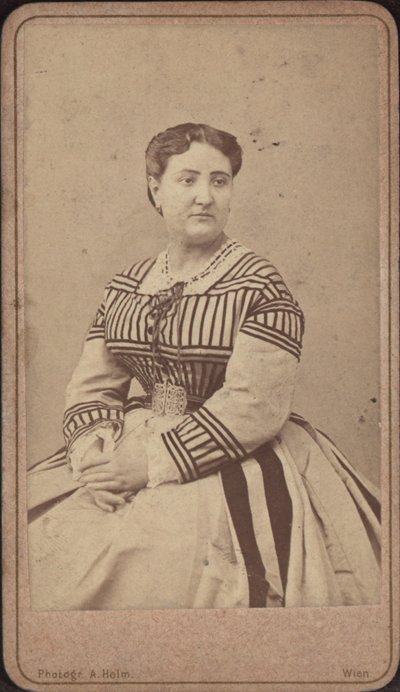 Porträt der Opernsängerin Carlotta Patti 1835-1889 von Amand Helm