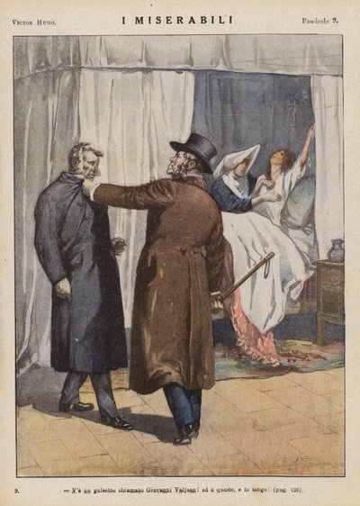 Illustration für Les Miserables von Victor Hugo von Ambrogio Lombardi