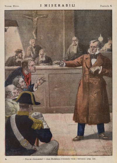Illustration für Les Miserables von Victor Hugo von Ambrogio Lombardi