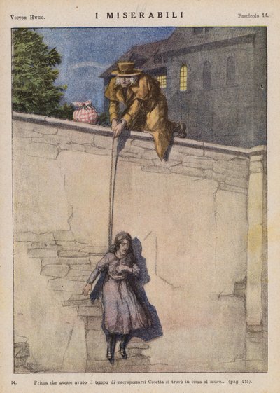 Illustration für Les Miserables von Victor Hugo von Ambrogio Lombardi