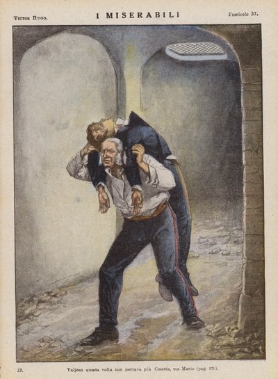 Illustration für Les Miserables von Victor Hugo von Ambrogio Lombardi