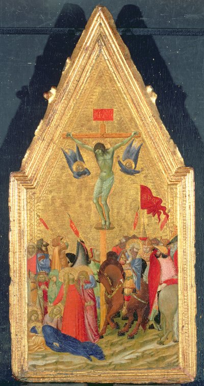 Die Kreuzigung, ca. 1348-49 von Ambrogio Lorenzetti