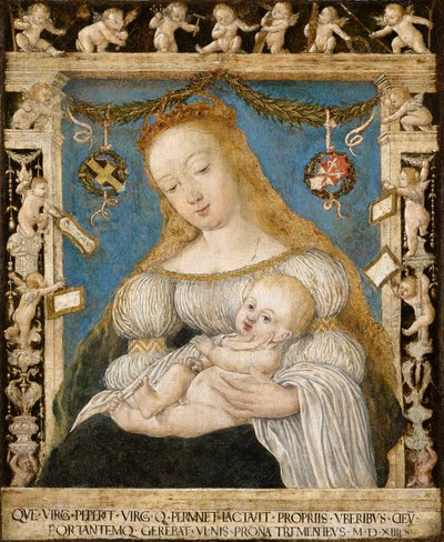 Maria mit Kind von Ambrosius Holbein