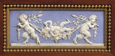 Paneel von einer Napoleon III Konsole, im Stil von Jacob, von Maison Millet, Paris, ca. 1865 von Ambrosius the Elder Bosschaert