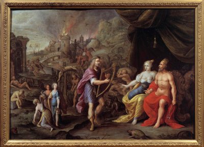 Darstellung von Orpheus in der Unterwelt von Ambrosius the Elder Francken or Franck