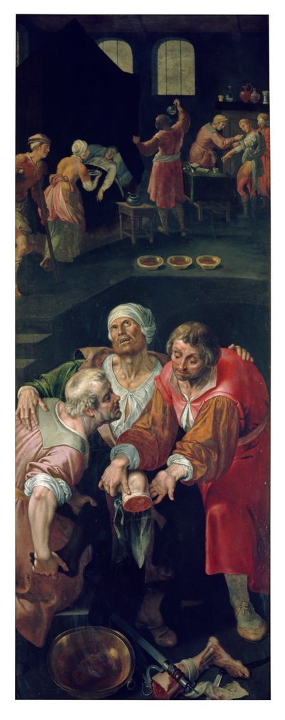 Die Barmherzigkeit der Heiligen Cosmas und Damian von Ambrosius the Elder Francken or Franck