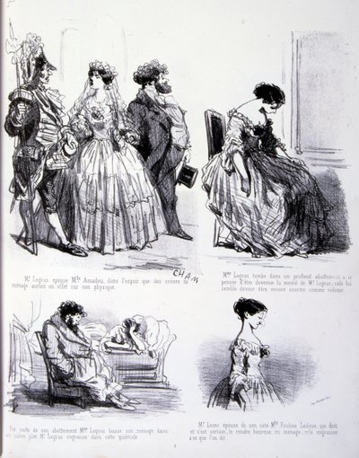 Illustration für Die Kunst des Zunehmens und Abnehmens von Amédée de Noé