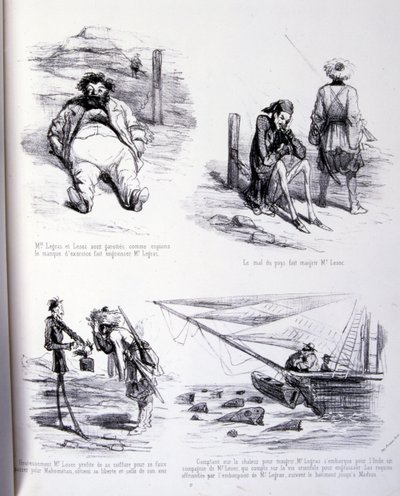 Illustration für Die Kunst des Zunehmens und Abnehmens von Amédée de Noé