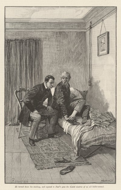 Ein Schützling des Goldenen Tores, von Bret Harte von Amedee Forestier
