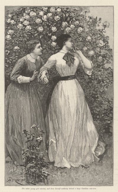 Ein Schützling des Goldenen Tors, von Bret Harte von Amedee Forestier