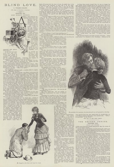 Blinde Liebe, von Wilkie Collins von Amedee Forestier