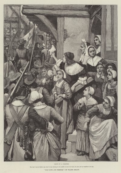 Für Glauben und Freiheit, von Walter Besant von Amedee Forestier