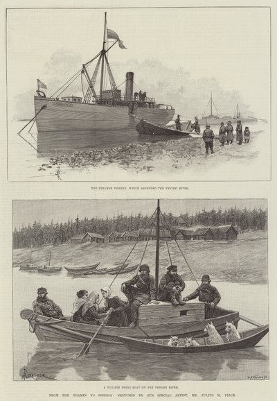 Von der Themse nach Sibirien von Amedee Forestier