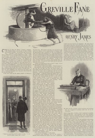 Greville Fane, von Henry James von Amedee Forestier