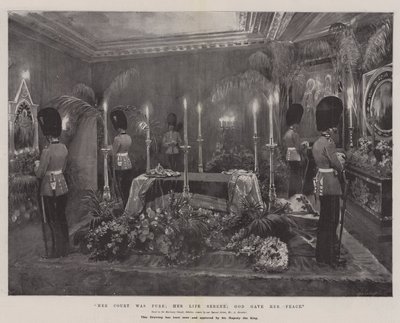 Ihr Hof war rein; Ihr Leben gelassen; Gott gab ihr Frieden von Amedee Forestier